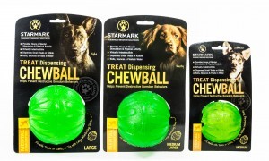 Starmark Treat Dispensing Chewball, Full range